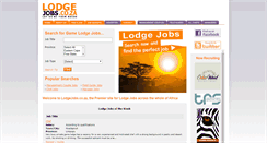 Desktop Screenshot of lodgejobs.co.za